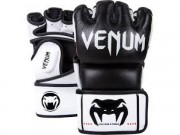 Venum 7541 Перчатки Venum Undisputed MMA Gloves - Nappa Leather - Black фото